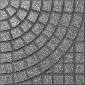 Circular negro grafito